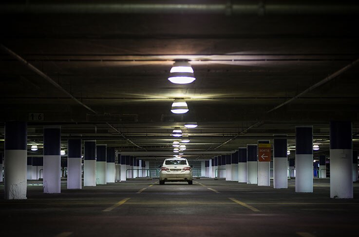 Parking in Montreal, Photo (CC BY-SA): Annik de Carufel