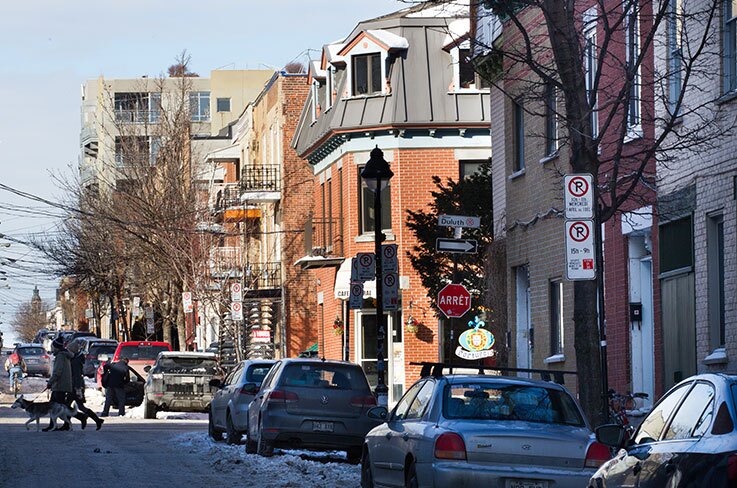 Parking in Montreal, Photo (CC BY-SA): Annik de Carufel