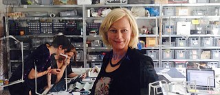 Die Leiterin des Design Research Lab der UdK in Berlin, Gesche Joost 