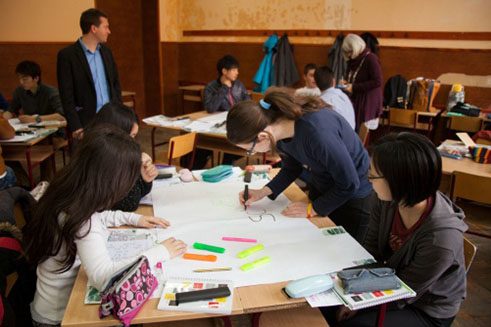 Ideen- und Meinungsaustausch über Umweltschutz