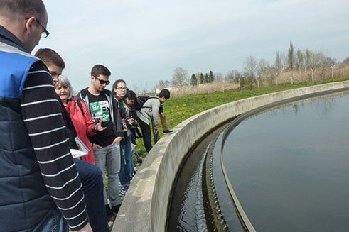 Führung durch die Kläranlage in Subotica