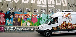 Der Bibliotheksbus in Ramallah