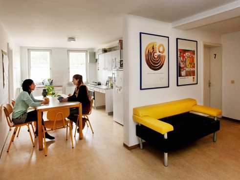Lounge with kitchen