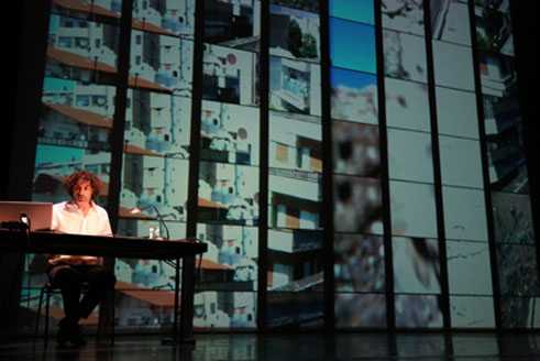 Rabih Mroué, The Pixelated Revolution, lecture performance 