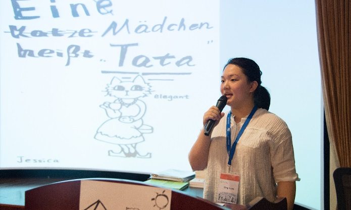 Schülerpräsentationen zur Abschlussveranstaltung 