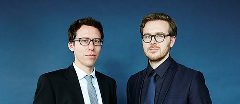 Bastian Obermayer (left) and Frederik Obermaier played a leading role in exposing the revelations of the <i>Panama Papers</i>