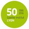 Logo 50 ans Goethe-Institut Lyon