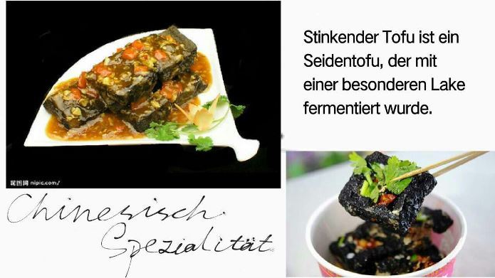 学生用德语展示中国饮食文化