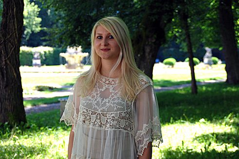 Hannah Lenger, 23, studiert Gymnasiallehramt und unterrichtete Deutsch in Debrecen, Ungarn.