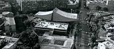 "Airarat" (former "Rossiya") Cinema Theater, Yerevan; Architects: Spartak Khachikyan, Hrachik Poghosyan, Artur Tarkhanyan, 1968-1975 | Courtesy of Artsvin Grigoryan archive. Provided by Ruben Arevshatyan