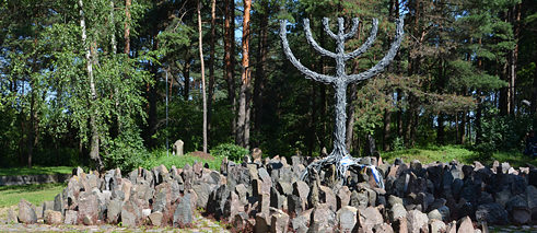 Gedenkstätten für die Opfer des Nationalsozialismus in Rumbula, Riga 