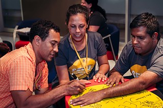 Attendees at the 2014 Seed Summit, Naamaroo Uniting Venues, Sydney. 