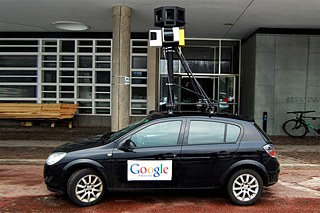 Fake Google Street Car