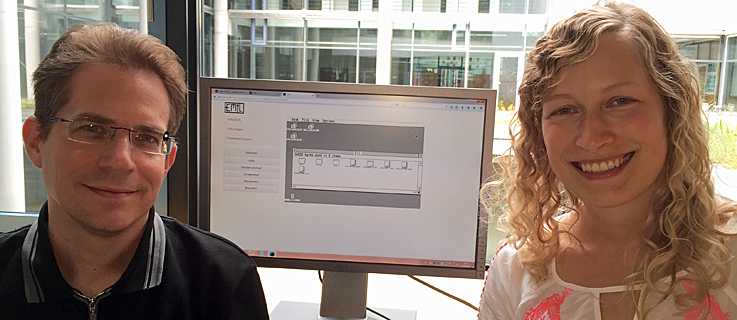 Tobias Steinke und Nathalie Lubetzki 