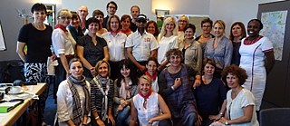 Teilnehmer des Seminars „Bremen und Rostock: zwei Hansestädte“. Foto: Anna Zaluzhna