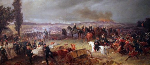 Schlacht von Königgrätz (Gemälde von Georg Bleibtreu)