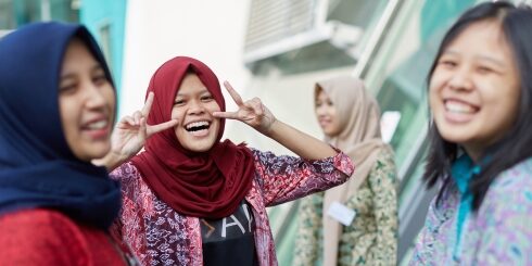 Teilnehmerinnen aus Indonesien