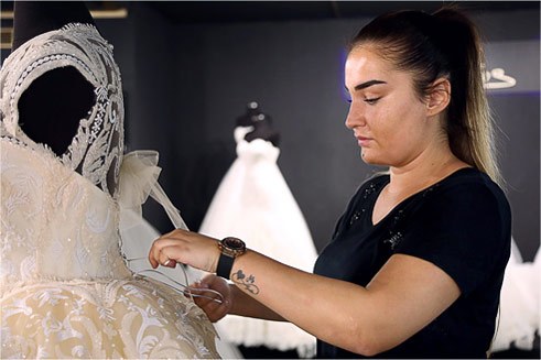 Aylin Küccük, Melisam – ženska moda za vjenčanja, Kaiser-Wilhelm-Straße 304