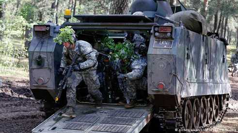 ATO-Manöver in Litauen gibt es regelmäßig - hier US-Soldaten bei Rukla im Jahr 2014
