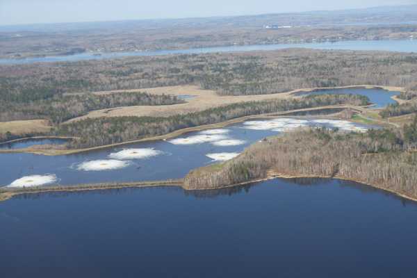 Boat Harbour, a contaminated site in Pictou Landing First Nation