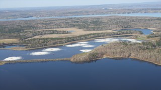 Boat Harbour, a contaminated site in Pictou Landing First Nation