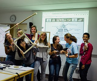 Bau eines Insektenhotels