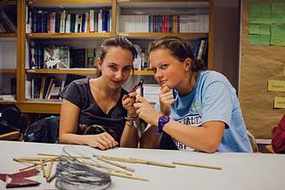 Bau eines Insektenhotels