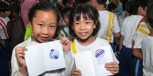 Auf dem Stempel des Goethe-Instituts steht: Gut gemacht! 