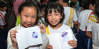 Auf dem Stempel des Goethe-Instituts steht: Gut gemacht! 