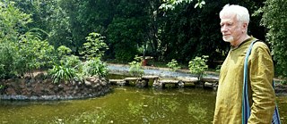 Martin Kämpchen in Rabindra Bhavan