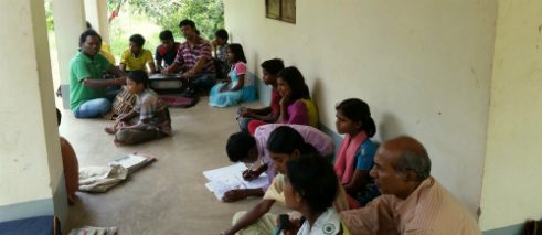 Rehearsal in progress