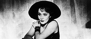 Marlene Dietrich im „Blauen Engel“