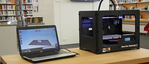 Impresora 3D en la Stadtbibliothek Köln