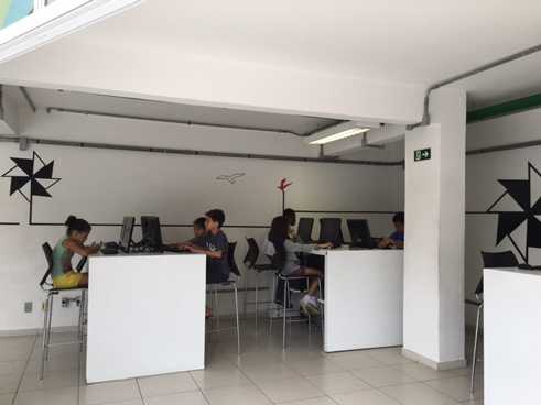 Bibliothek in Rio de Janeiro.