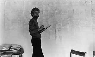 Leonore Mau | Hubert Fichte před svými poznámkami ke knize "Versuch über die Pubertät“ | Hamburg 1971 