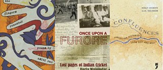 _The Fingers Remember, Cover design: Jericha Senyak; Once Upon a Furore, Cover design: Oroon Das; Confluences, Cover design: Oroon Das