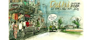 Delhi-Sketchbook
