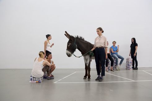 Anne Imhof | Aqua Leo 1st of at least two   