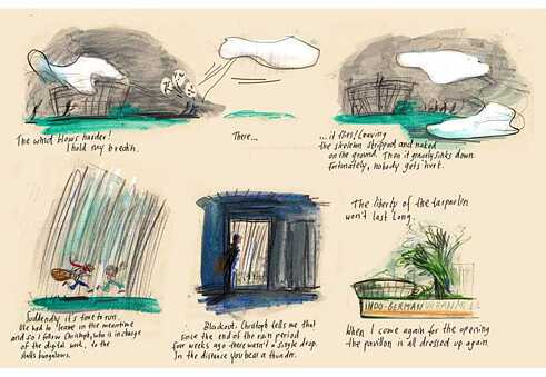 Wind and rain