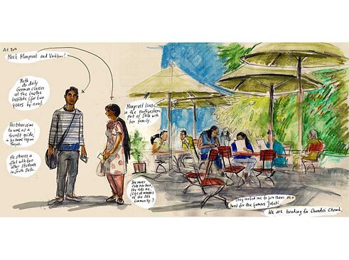 Manpreet und Vaibhav