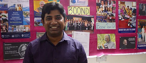 Young Indian entrepreneur Rustam Sengupta