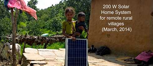 Solar in the village