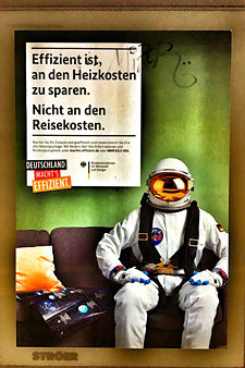Die U-Bahn Werbung