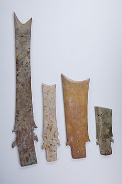 Stone Age jade sceptre 