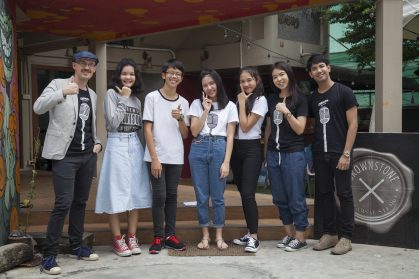 The first group at Brownstone Studio