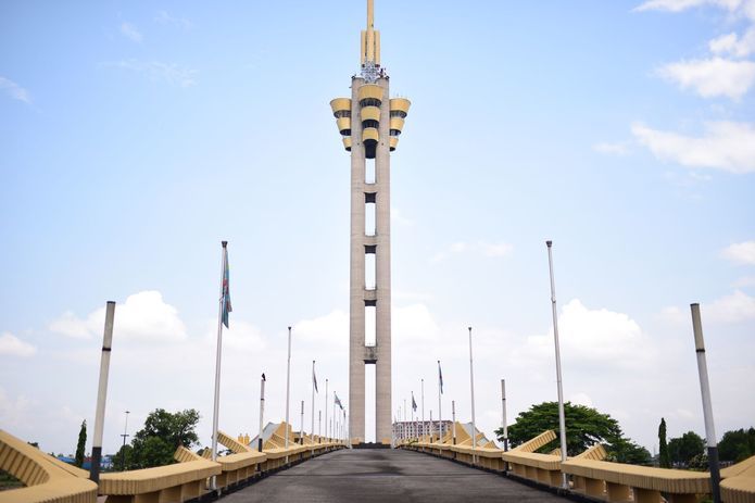 Turm des Echangeur von Limete, Kinshasa