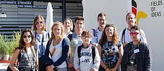 KOOLIS devant le pavillon allemand