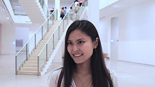 Miki Saito, unabhängige Kuratorin und Künstlerin aus Tokio, Japan