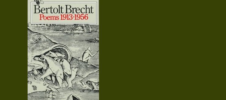  Bertolt Brecht Poems 1913–1956 - by B. Brecht; Theatre Arts Book, 1997