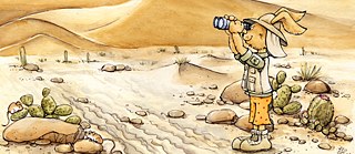 Wüste, Steppe und Savanne und Hans Hase © © Goethe-Institut Wüste, Steppe und Savanne und Hans Hase
